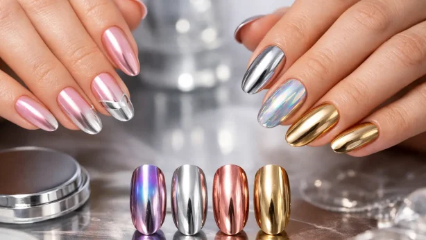 15 Chrome Nail Art Ideas for Your Fresh Set