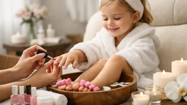 Kids Manicure and Pedicure for Little Luxury