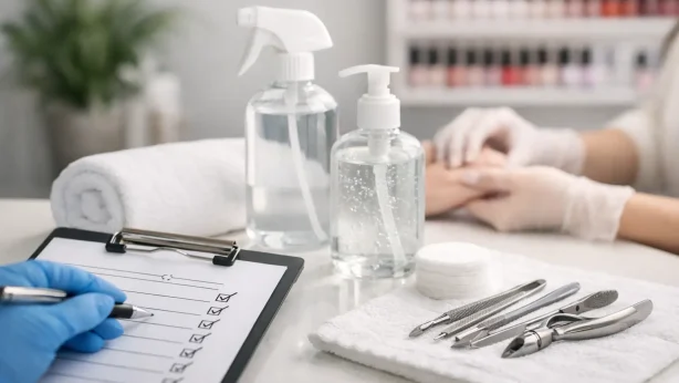 Nail Salon Sanitation Checklist for a Clean Visit