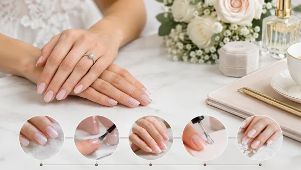 Bridal Nail Timeline Guide for a Flawless Finish